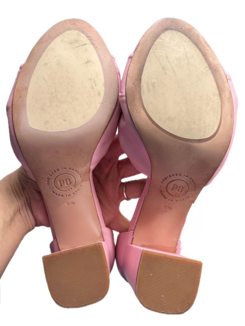 Poppy Barley The Esther Heeled Sandal — Fraîche Rose / Size 8.5 - Picture 11 of 11